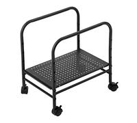 Soporte de CPU/PC Soporte Soporte de Torre for PC Soporte for CPU, Soporte de Piso for PC de Escritorio Ajustable, Carro móvil for CPU con Ruedas giratorias de Bloqueo de 360 ° for la Oficina en el