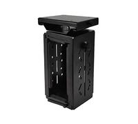 Soporte de CPU Soporte de CPU de metal ajustable en la escritorio que cuelga el titular de la caja de la CPU con 180 grados, el soporte de torre de CPU de servicio pesado giratorio de 180 grados tiene