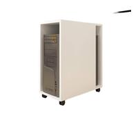 Soporte de CPU Soporte de host de CPU de escritorio extraíble CPU multiusos de la CPU de la CPU de la CPU del soporte de la CPU de la CPU con 4 ruedas de ruedas de ruedas, 5 colores ( Color : Blanc )