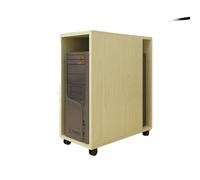 Soporte de CPU Soporte de host de CPU de escritorio extraíble CPU multiusos de la CPU de la CPU de la CPU del soporte de la CPU de la CPU con 4 ruedas de ruedas de ruedas, 5 colores ( Color : Beige )