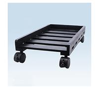 Soporte de CPU Soporte de madera de la CPU PC Torre de la caja de la caja con el cierre de ruedas de cierre de ruedas CPU Soporte de piso de host con deflector protector y diseño hueco inferior Soport