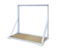 Soporte de CPU Soporte de Torre for PC, Soporte for CPU montado en la Pared, Marco de Metal Resistente, Soporte for Caja de Host for PC Colgante, soporta hasta 66 Libras, fácil de Instalar (Size : 50