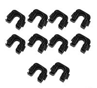 Soporte de cubierta de maletero para Ford Fiesta Mk7 Focus B-Max C-Max Qashqai J10, clip de estante de paquete compatible con 1539663 015532109E 8795EN, 10 pares de cierres de plástico para