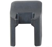 Soporte de cubierta de riel de asiento trasero para Lexus RX200t RX300 RX350 RX450h 2015-2022, pieza de repuesto directa de material ABS negro (negro)