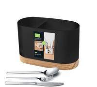 Soporte de cubiertos genérico | Organizador De Cocina | Soporte De utensilios De Cocina | Contenedor De Drenaje Compacto De PP Y Pin De 18.6 Cm, Fácil De Limpiar, Ideal Para El Fregadero, Hogar