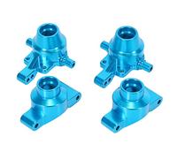 Soporte de Cubo Vertical de Copa de dirección de Brazo de nudillo Delantero y Trasero de aleación de Aluminio for 1/10 RC Car Tamiya TT-01 TT01 Piezas de Mejora