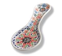 Soporte de Cuchara Hecho a Mano de Cerámica - 10 Pulgadas para Encimera de Cocina y Estufa - Apto para Lavavajillas - Ideal para Regalos
