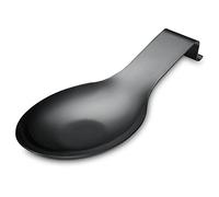 Soporte De Cuchara Negro Mate,Soporte De Cuchara De Acero Inoxidable Para La Parte Superior De La Estufa,Soporte De Utensilios De Cocina Para Cucharones,Soporte Tapa De Olla(1 Pieza De 9,5 Pulgadas)