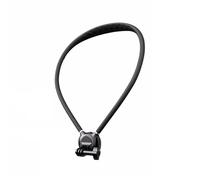 Soporte de cuello colgante para DJI Pocket 4/3/Nano, correa para el cuello de vista en primera persona con base giratoria de 360°, banda estabilizadora a prueba de golpes para cámaras de acción y