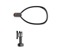 Soporte de cuello con ángulos ajustables para cámaras deportivas, diseño de desmontaje rápido, ligero, durabilidad para actividades al aire libre, correa de cuello con desmontaje rápido