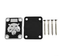 Soporte de cuello de guitarra eléctrica para Telecaster St | Refuerzo de junta de tablero de estilo con patrón exquisito