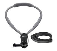 Soporte de cuello para cámara para un uso cómodo y estable, fijación rápida para teléfono de 4.7 a 7.2 pulgadas, soporte de cámara deportiva