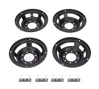Soporte de Cuenco para Altavoz de 4 Pulgadas, 4 Unidades; Cesta con Marco de Hierro para subwoofers, Ideal para Reparar Altavoces Hechos a Mano; Marco metálico de Alta Resistencia