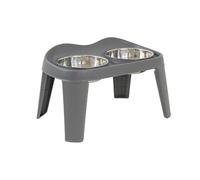 Soporte de cuenco para perro - Soporte ajustable para comida, soporte para comedero para perro | Soporte para cuenco de altura regulable, accesorio para perros Confort, soporte de comida alta fácil