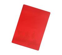 Soporte de cuero para pasaportes con mapa del mundo personalizable, juego de costura, accesorios de viaje, soporte de pasaporte de cuero para seguimiento de memoria, Red, Talla única