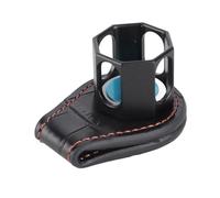 Soporte de Cuero Premium para Tiza de Billar, Estuche Magnético para Tiza de Billar, Diseño Octogonal, Clamp/Holder para Cintura