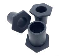 Soporte de cuña para paraguas, 3 piezas para base de montaje de mesa al aire libre que garantiza la alineación vertical, se adapta a 37 mm de diámetro del eje y 48 mm de diámetro del agujero de