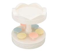 Soporte De Cupcakes,Bandeja De Doble Capa Automática | Máquina De Postres Giratoria Para Boda - Para Chocolate Dulces Cumpleaños Boda Vacaciones Casa Cocina