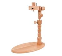 Soporte de de Bordado - Madera de Haya, Marco de Tablero Ajustable Estable con Soporte de Abrazadera de Escritorio | para Manualidades Costura Cruz Bordado Suministros Estación ecológico Barato