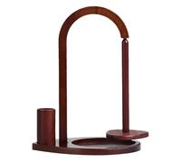 Soporte de de Madera - Organizador de Ganchillo con Base magnética, Soporte multipropósito para Ganchos y Herramientas | Accesorio de Punto para Mujeres y niñas, portaequipajes para el hogar para