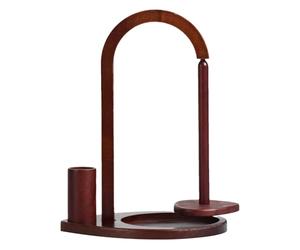 Soporte de de Madera - Organizador de Ganchillo con Base magnética, Soporte multipropósito para Ganchos y Herramientas | Accesorio de Punto para Mujeres y niñas, portaequipajes para el hogar para