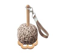 Soporte de de muñeca, colgador de bolas de , correa de pequeño, organizador de viaje ligero, accesorio de punto manos libres, ideal para ganchillo, manualidades, proyectos, 6.97 x 3.74