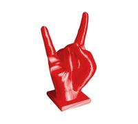 Soporte de de tambor - Almacenamiento de soporte de exhibición para Drumsticks - decoración de exhibición de mano Rock, soporte de barra de tambor de resina divertida de resina, decoración de