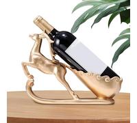 Soporte De De Tirar En Forma De Reno: 12.6 X 8.66 Pulgadas, 3.15 Pulgadas, Arte Decorativo Encimera, Soporte De Vino Pintado A Mano | Oficina De Hogar Cocina Mesa De Comedor Pieza Maestría A