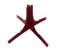 ＡＷＨＡＯ Soporte de de Trompeta Portátil de Burbujas de Madera Clara Burbujas de Madera -Cesión de Estante de Trompeta para, Rojo