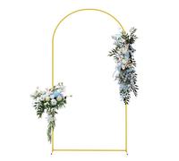Soporte de decoración para gajos de globos, soporte de metal, estructura de | Fondo de eventos de ceremonia, joyería floral, marco portátil, decoración teatral para ce