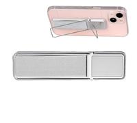 Soporte de dedo para teléfono, agarre para teléfono celular, correa de agarre Phońe con diseño elástico retráctil, soporte adhesivo y correa de mano, soporte portátil antideslizante para teléfonos