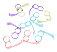 Soporte de dedo para teléfono, soporte de agarre para teléfono, agarre auxiliar creativo de mano, soporte portátil para teléfono celular, juego de 10 soportes para teléfono celular, soporte para