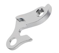 Soporte de desviador trasero de bicicleta de 6,5 x 4,5 x 0,7 cm, aleación de aluminio, pieza de repuesto compatible con instalación de tuercas de rueda de liberación rápida
