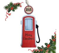 Soporte de dinero de Navidad, soporte para dinero, adornos navideños | diseño de tanque de aceite para coche, soporte para dinero, soporte para dólares, colgante de joyas de Navidad para hombres y