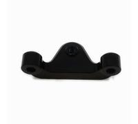Soporte de dirección de aluminio con triple abrazadera negra para Losi 1/4 Promoto MX PM-MX/SM LOS264004