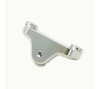 Soporte de dirección de aluminio con triple abrazadera plateada para Losi 1/4 Promoto MX PM-MX/SM LOS264004
