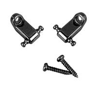 Soporte de dirección para cuerdas de guitarra eléctrica, instalación rápida, amplia compatibilidad Soporte de cuerda de guitarra de metal para instrumentos (Negro)