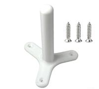 Soporte de disco de amoladora angular de 125 mm para instalación en pared para ayudar en el flujo de trabajo diario y las prácticas de responsabilidad de herramientas (blanco)