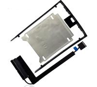 Soporte de disco duro de 2,5 pulgadas con cable conector de disco duro del lado derecho con soporte de papel de estaño reemplazo para Lenovo Thinkpad P50 P51 00UR835 DC02C007C10