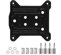 Soporte de disipador de calor de CPU de construcción de hierro resistente, placa trasera de metal para Intel 115X, material de alta calidad, placa