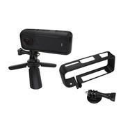 Soporte de disparo horizontal/vertical para Insta360 X4 Air, soporte adaptador de marco protector de cámara, soporte de expansión de liberación rápida para accesorios de cámara de aire X4 (borde