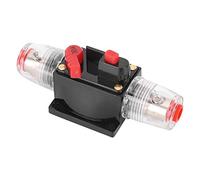 Soporte de disyuntor de reinicio de amplificador de automóvil 12-24 V 40 A Sobrecarga para de video marino de camión de automóvil Reemplace con función de reinicio rápido (30A)