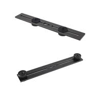 Soporte de doble cabeza de aleación de aluminio ligero para cámaras réflex digitales, alta carga de 11 libras, durabilidad, construcción de doble configuración