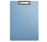 Soporte de documento de plástico engrosado de portapapeles A4 con clip vertical para la escuela de oficina Home Home Sturdy Durable Writing Pad Organizer A4 Tamaño
