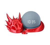 Soporte de dragón para Echos Dots 4ª 5ª generación, soporte de altavoz con forma de dragones impresos, decoración de estantería de escritorio, estatua de dragones, soporte de base de altavoz