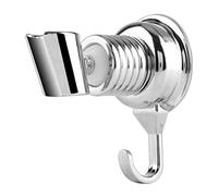 Soporte de ducha ajustable, taza de succión fuerte, soporte para la cabeza de ducha con gancho de toalla, soporte de montaje de pared de PVC para baldosas de cerámica, vidrio,