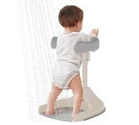 Soporte De Ducha De Baño De Bebé De Pie 39x33.5x44-54cm Soporte Ajustable Para Baby Shower Plegable Altura Ajustable Antideslizante Dispositivo De Baños Para Niños Fiestas Actividades