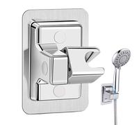 Soporte de Ducha de Mano,360°Soporte de Ducha de Ajustable Soporte para Rociador de Ducha sin Taladrar Soporte de Ducha Universal para Cuarto de Baño