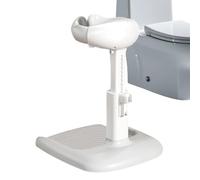 Soporte de ducha de pie para bebés de 6 a 36 meses, bañera ergonómica con base antideslizante y bonito soporte