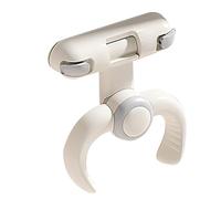 Soporte de ducha - Riel de seguridad para baño, soporte de pared fijo, rodamiento de peso equilibrado, ajuste sin herramientas, asistencia de lavado guiada para apoyo de recuperación, limpieza diaria